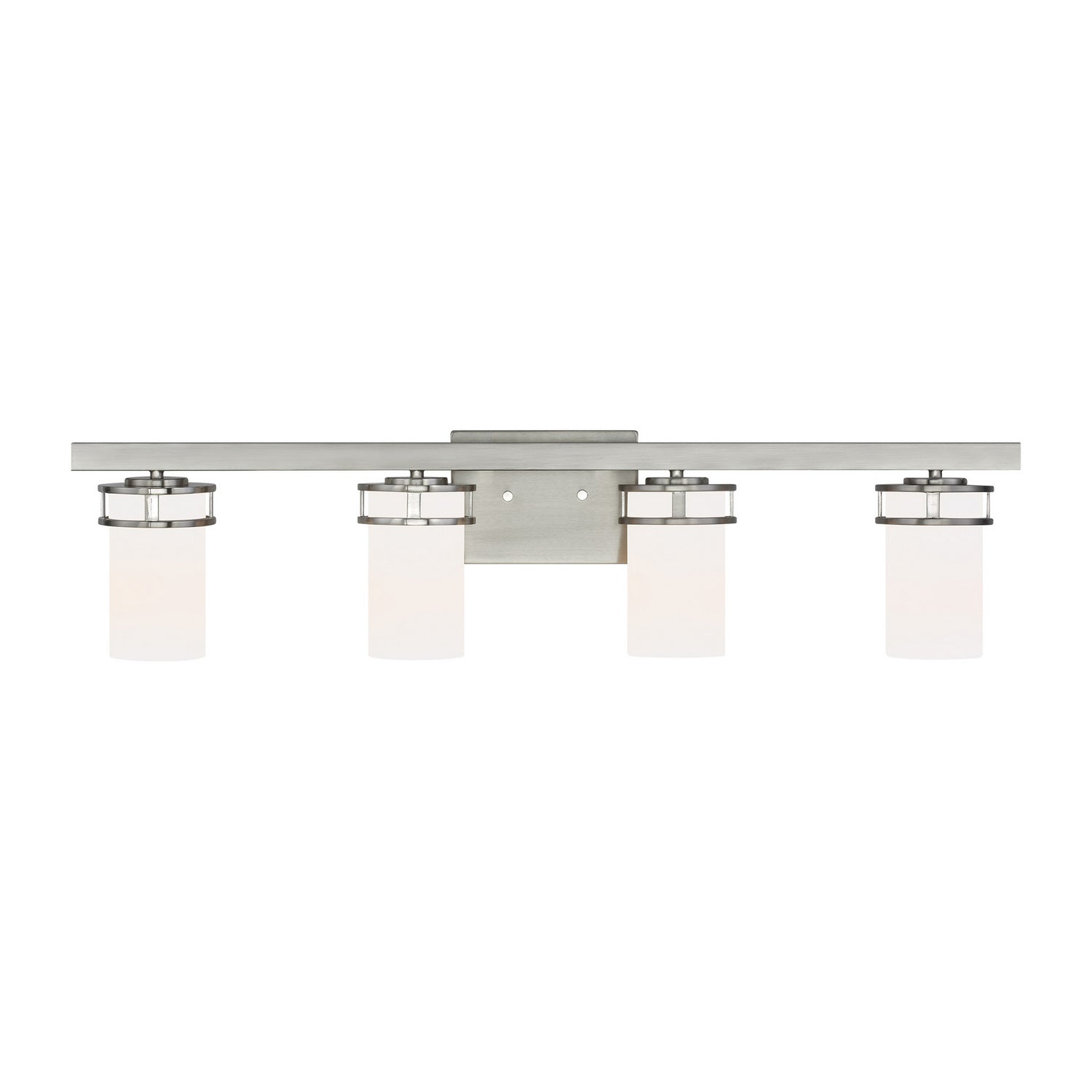 Generation Lighting. - 4421604-962 - Four Light Wall / Bath - Robie - Brushed Nickel