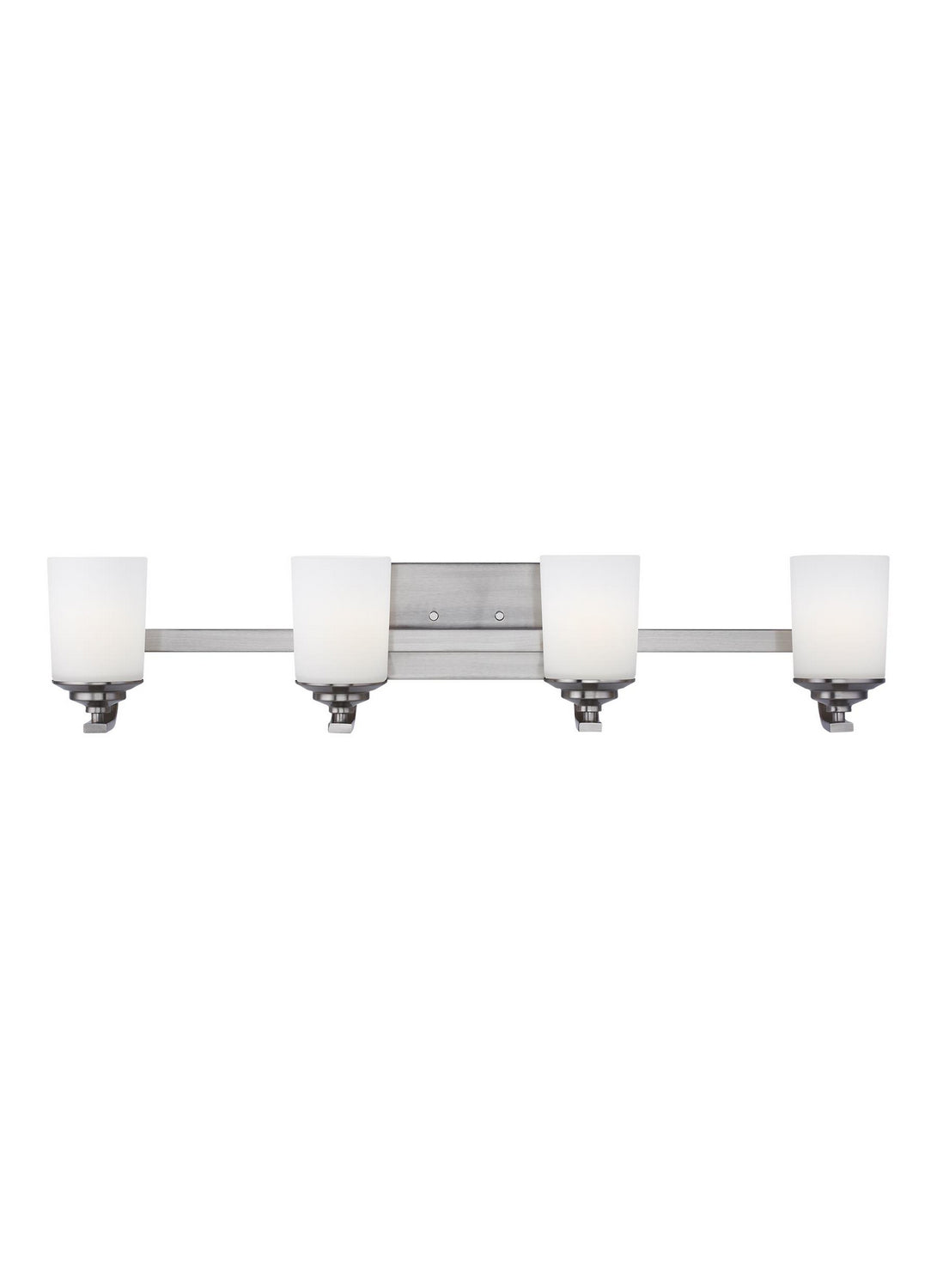 Generation Lighting. - 4430704EN3-962 - Four Light Wall / Bath - Kemal - Brushed Nickel