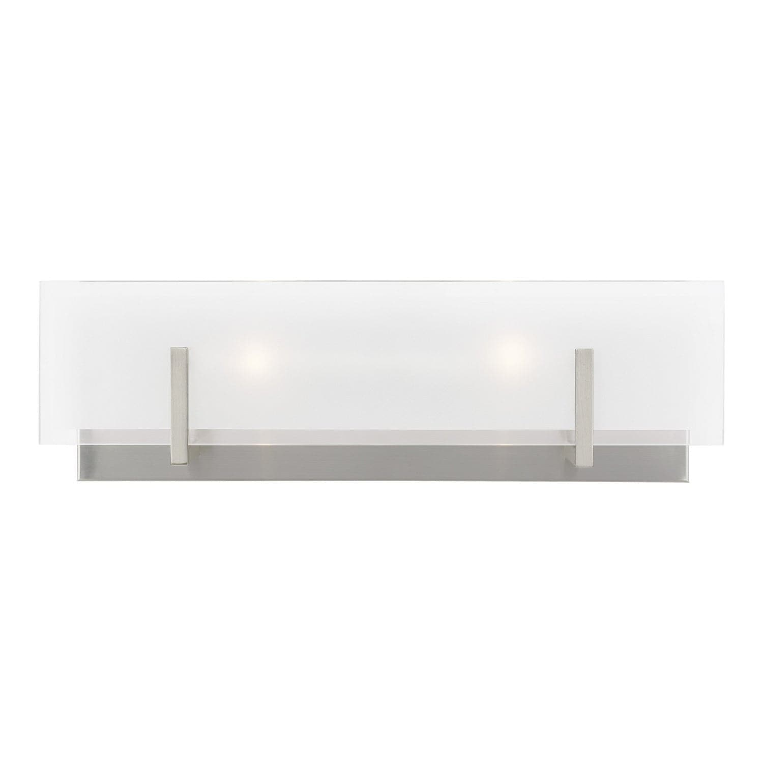 Visual Comfort Studio - 4430802EN-962 - Two Light Wall / Bath - Syll - Brushed Nickel