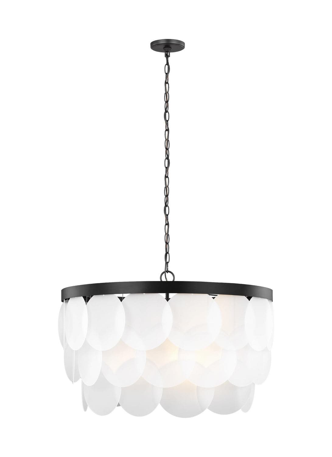 Visual Comfort Studio - 5202508EN-112 - Eight Light Pendant - Mellita - Midnight Black