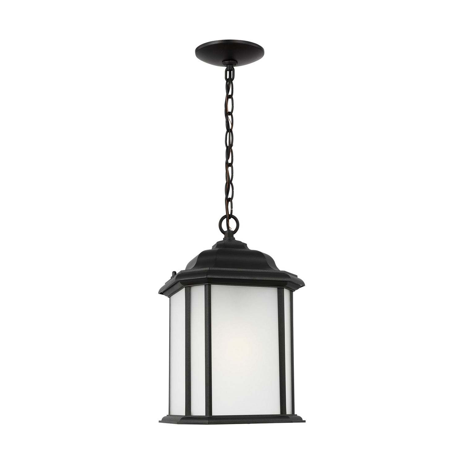 Generation Lighting. - 60531-12 - One Light Outdoor Pendant - Kent - Black