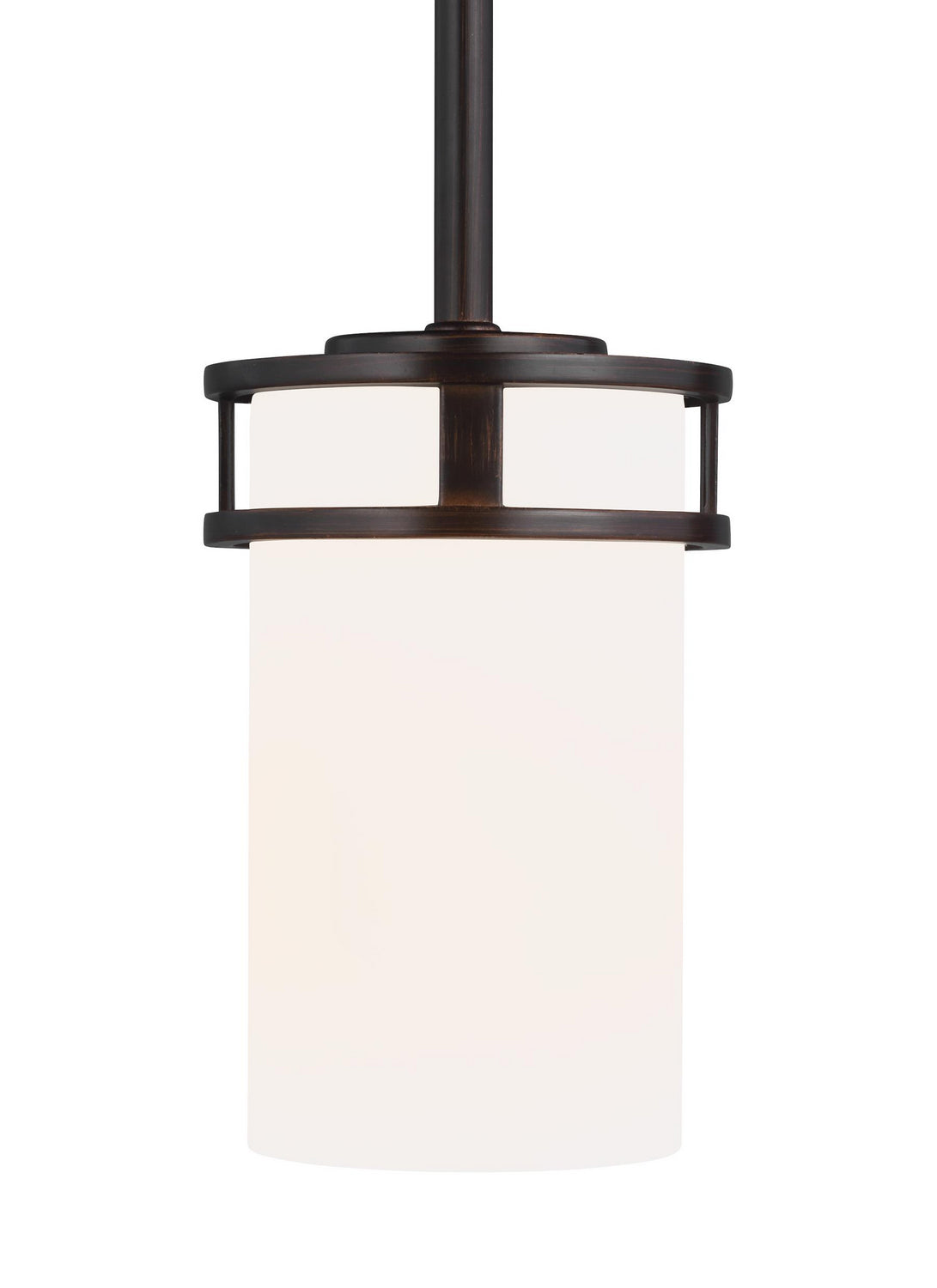 Generation Lighting. - 6121601EN3-710 - One Light Mini-Pendant - Robie - Bronze