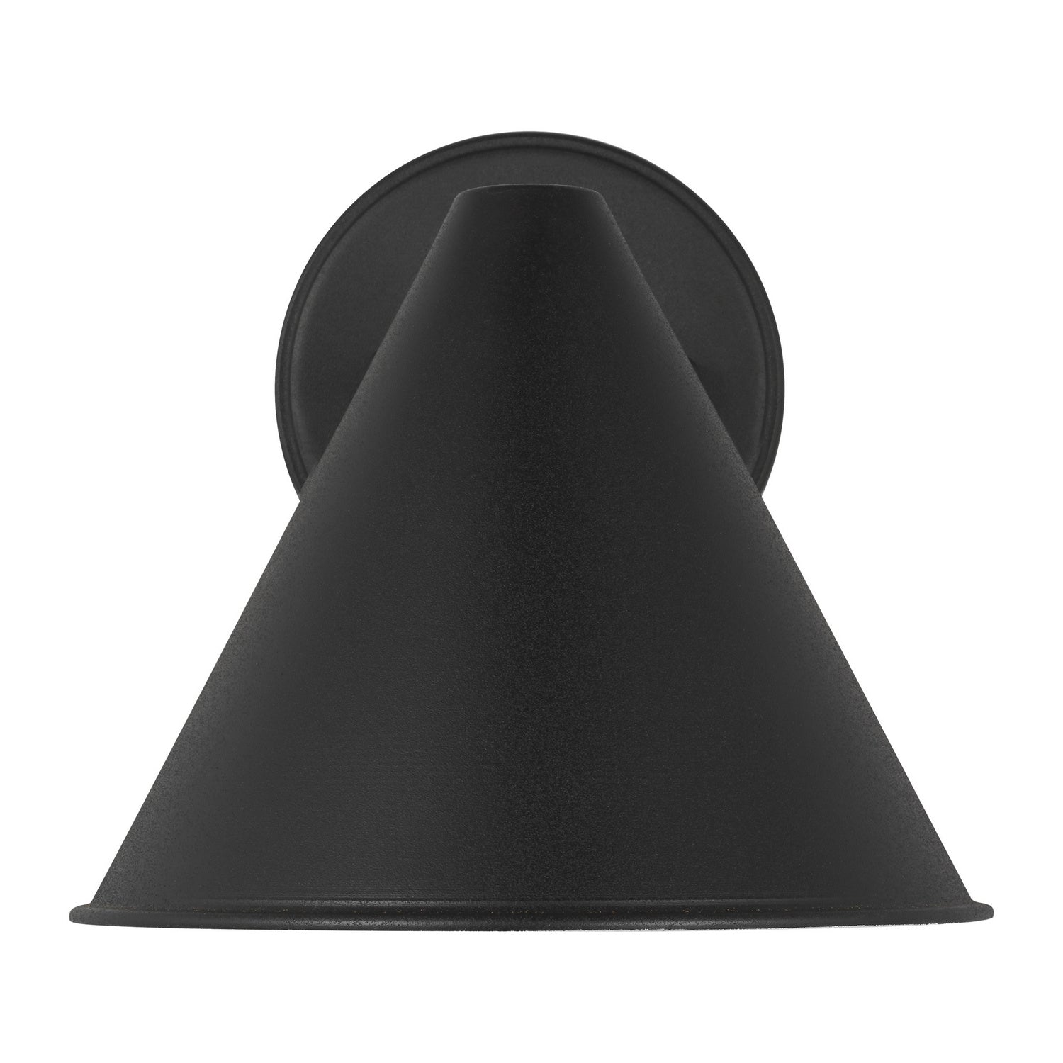 Generation Lighting. - 8438501-12 - One Light Outdoor Wall Lantern - Crittenden - Black