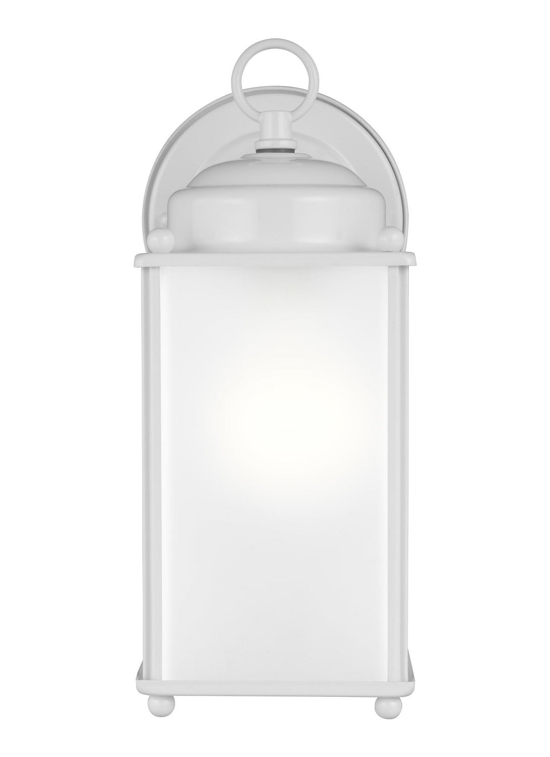 Generation Lighting. - 8593001EN3-15 - One Light Outdoor Wall Lantern - New Castle - White