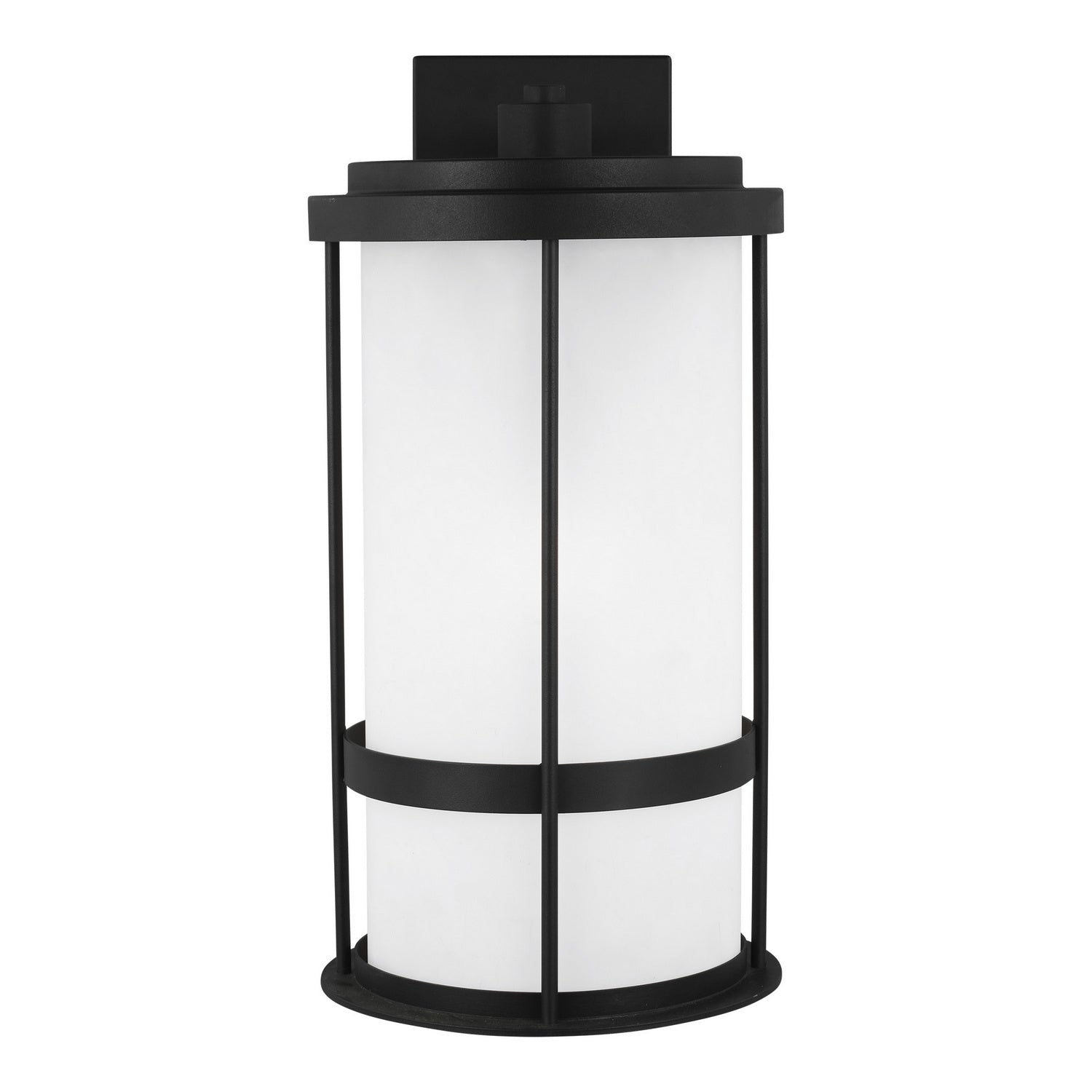 Generation Lighting. - 8790901D-12 - One Light Outdoor Wall Lantern - Wilburn - Black