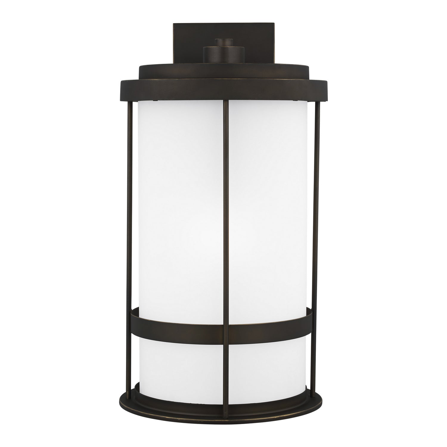 Generation Lighting. - 8890901D-71 - One Light Outdoor Wall Lantern - Wilburn - Antique Bronze