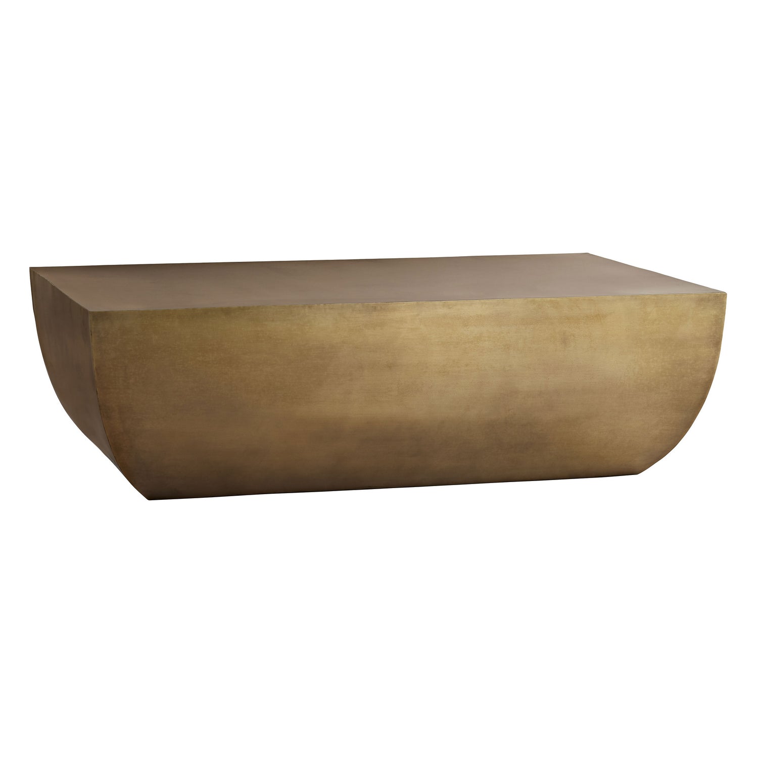 Coffee Table from the Caroline collection in Antique Brass finish