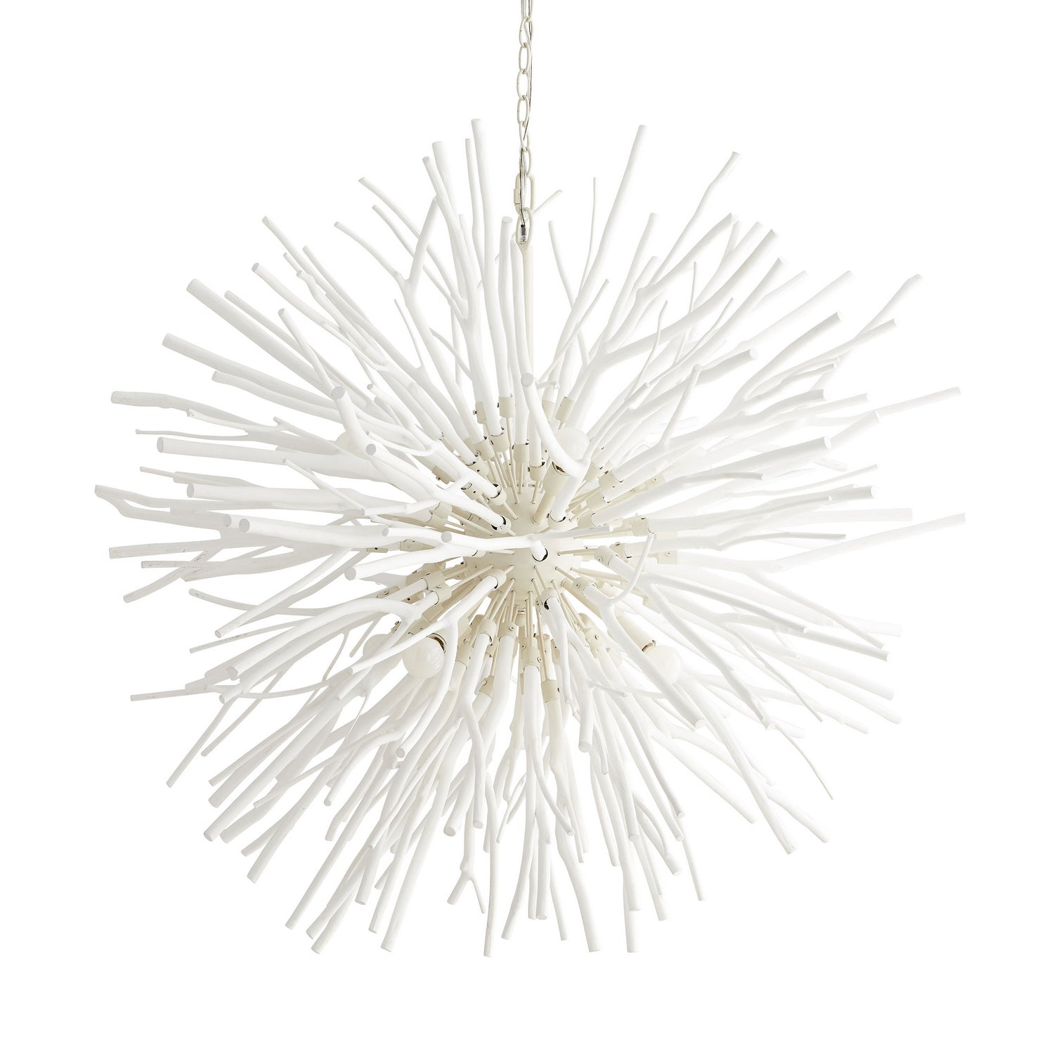 Eight Light Chandelier from the Finch collection in White Wash finish