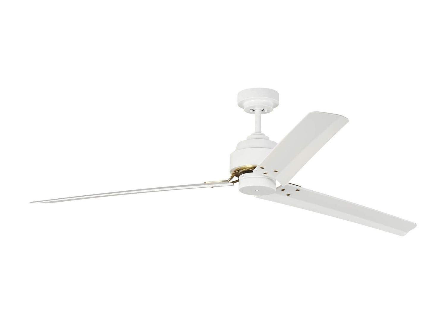 Visual Comfort Fan - 3ARR68RZWBBS - 68``Ceiling Fan - Arcade 68 - Matte White