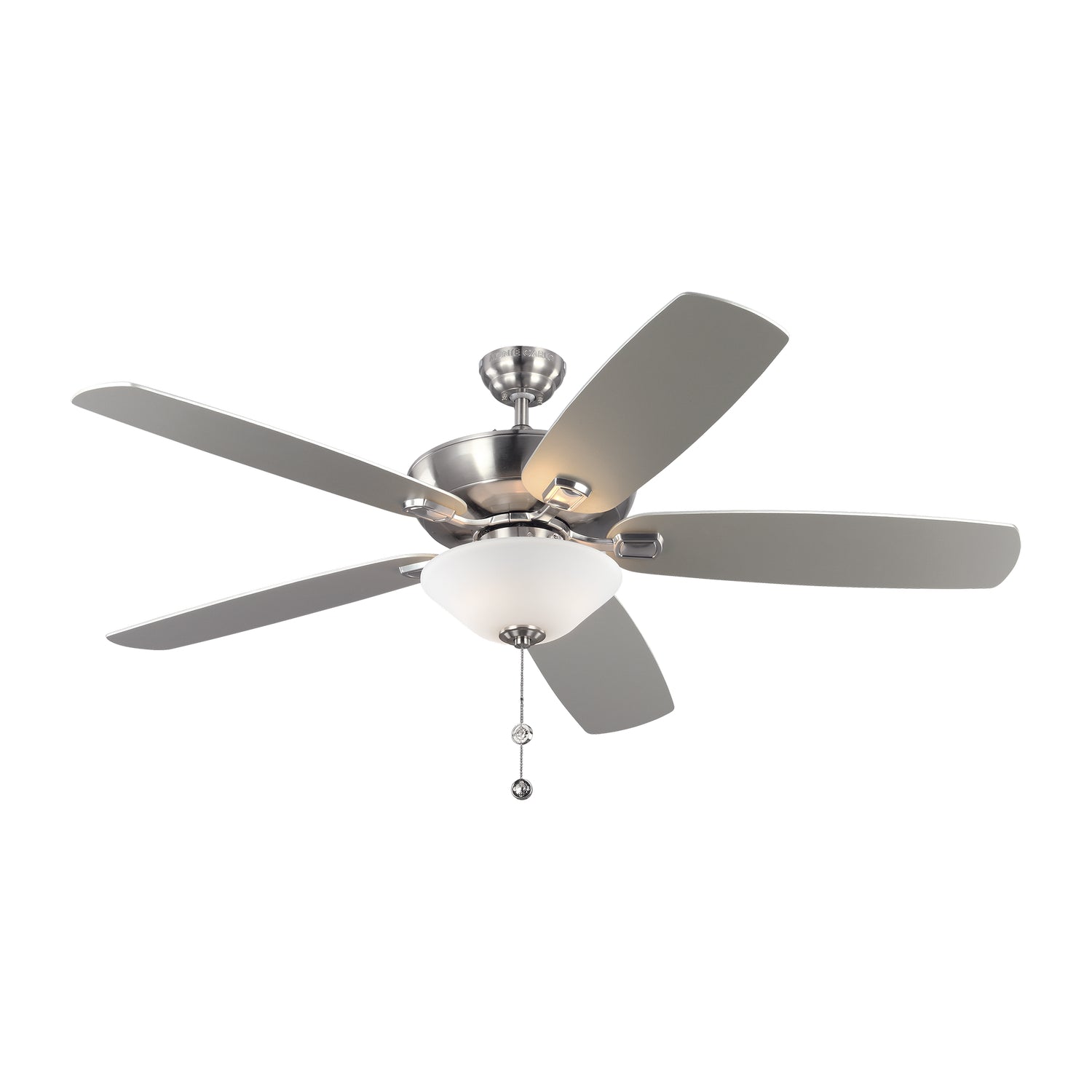 Generation Lighting. - 5CSM60BSD-V1 - 60" Ceiling Fan - Colony - Brushed Steel