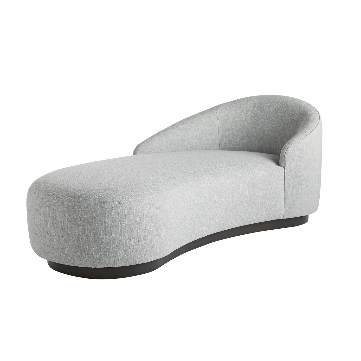 Chaise from the Turner collection in Iceberg finish