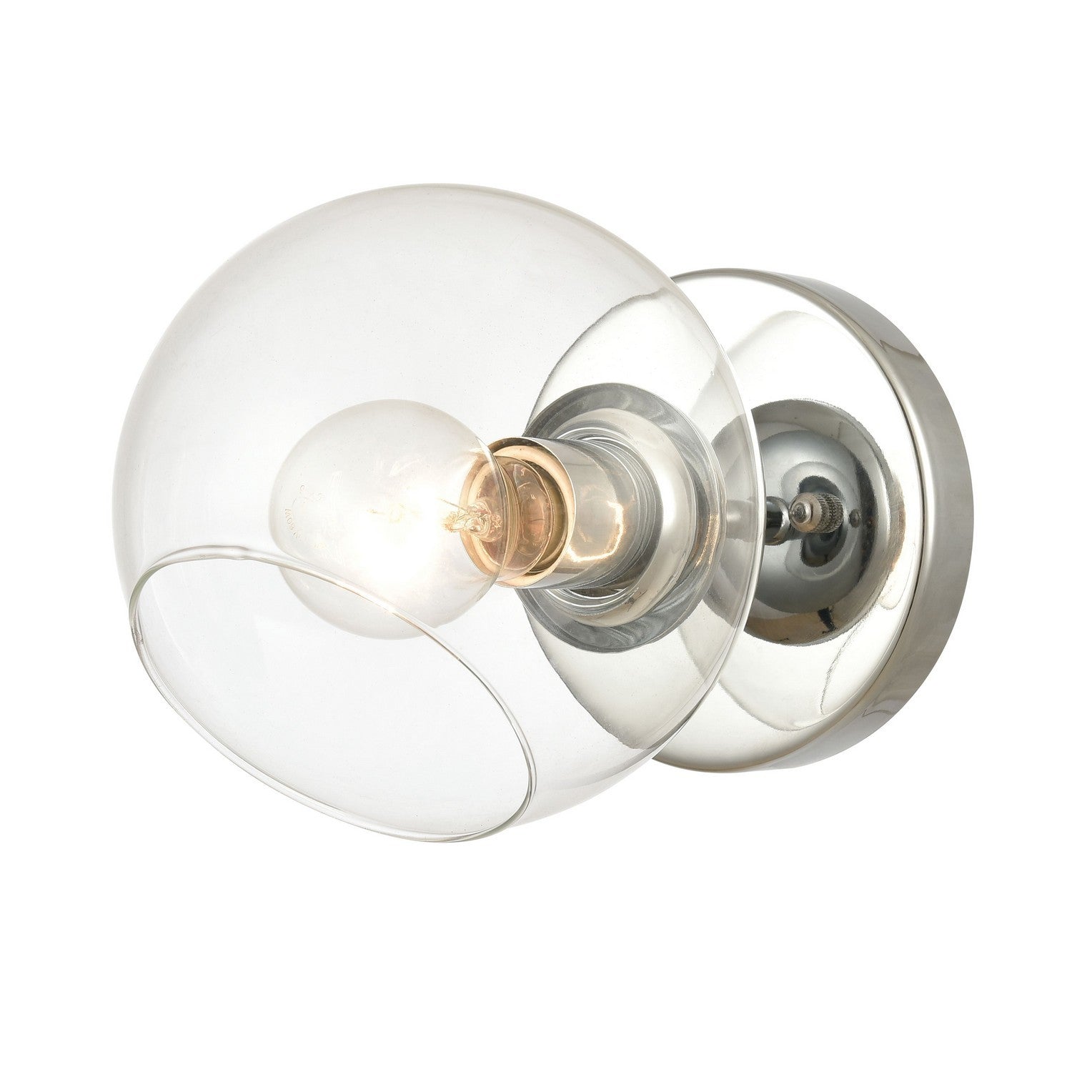 ELK Home - 18373/1 - One Light Wall Sconce - Claro - Polished Chrome