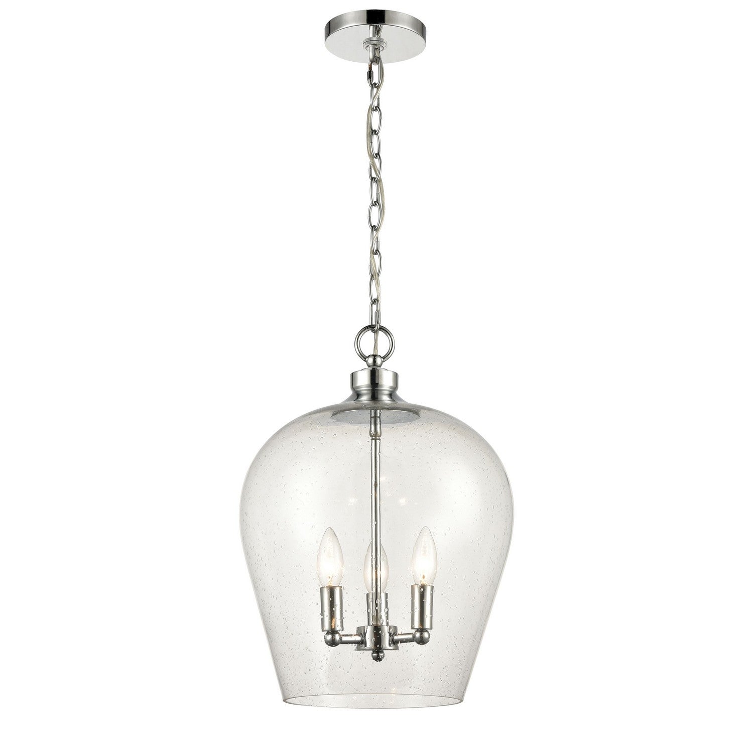 ELK Home - 30065/3 - Three Light Pendant - Darlene - Polished Chrome