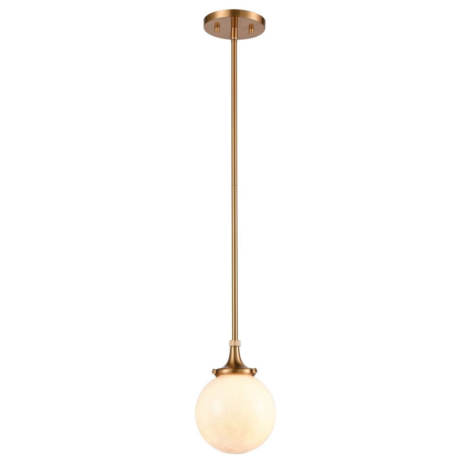 ELK Home - 30145/1 - One Light Mini Pendant - Beverly Hills - Satin Brass