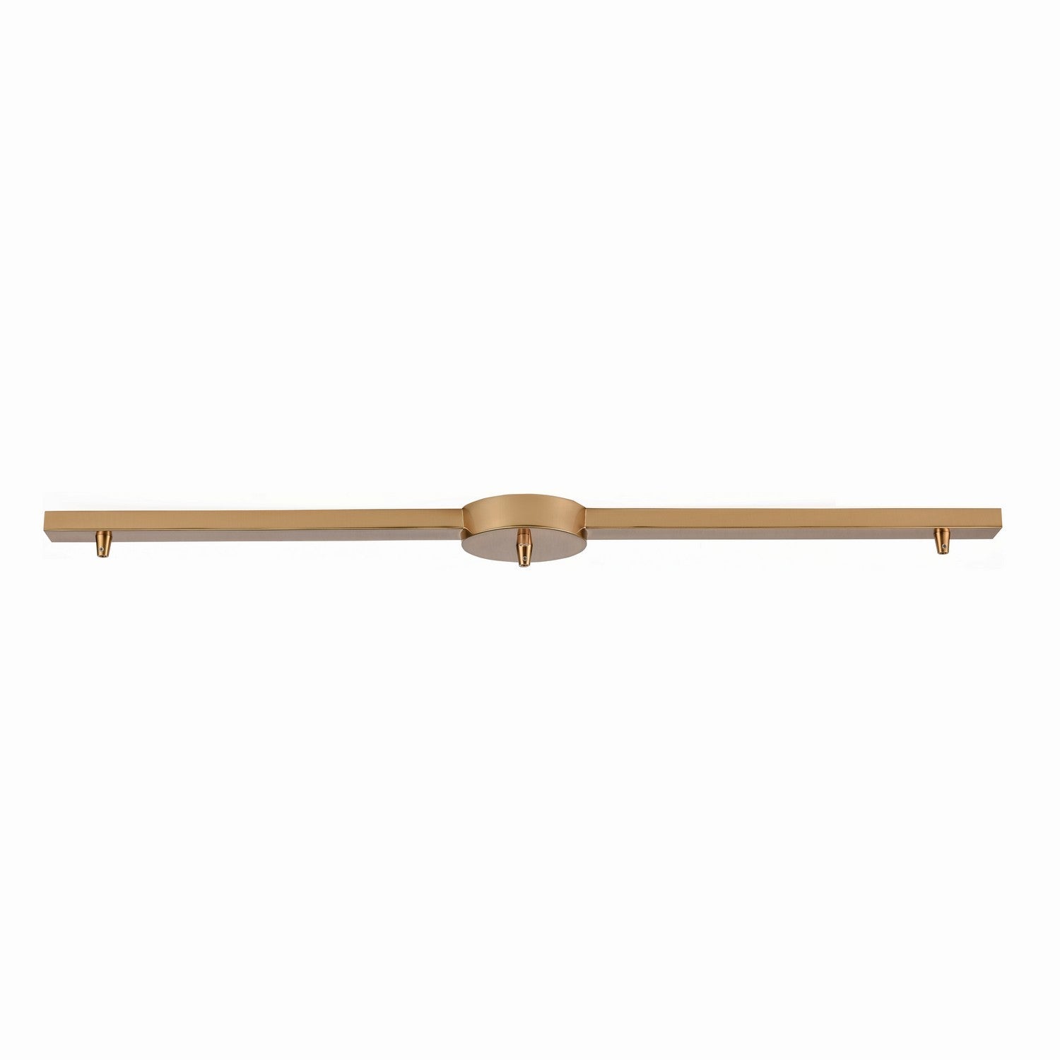 ELK Home - 3L-SB - Three Hole Linear Bar for Pendants - Pendant Options - Satin Brass