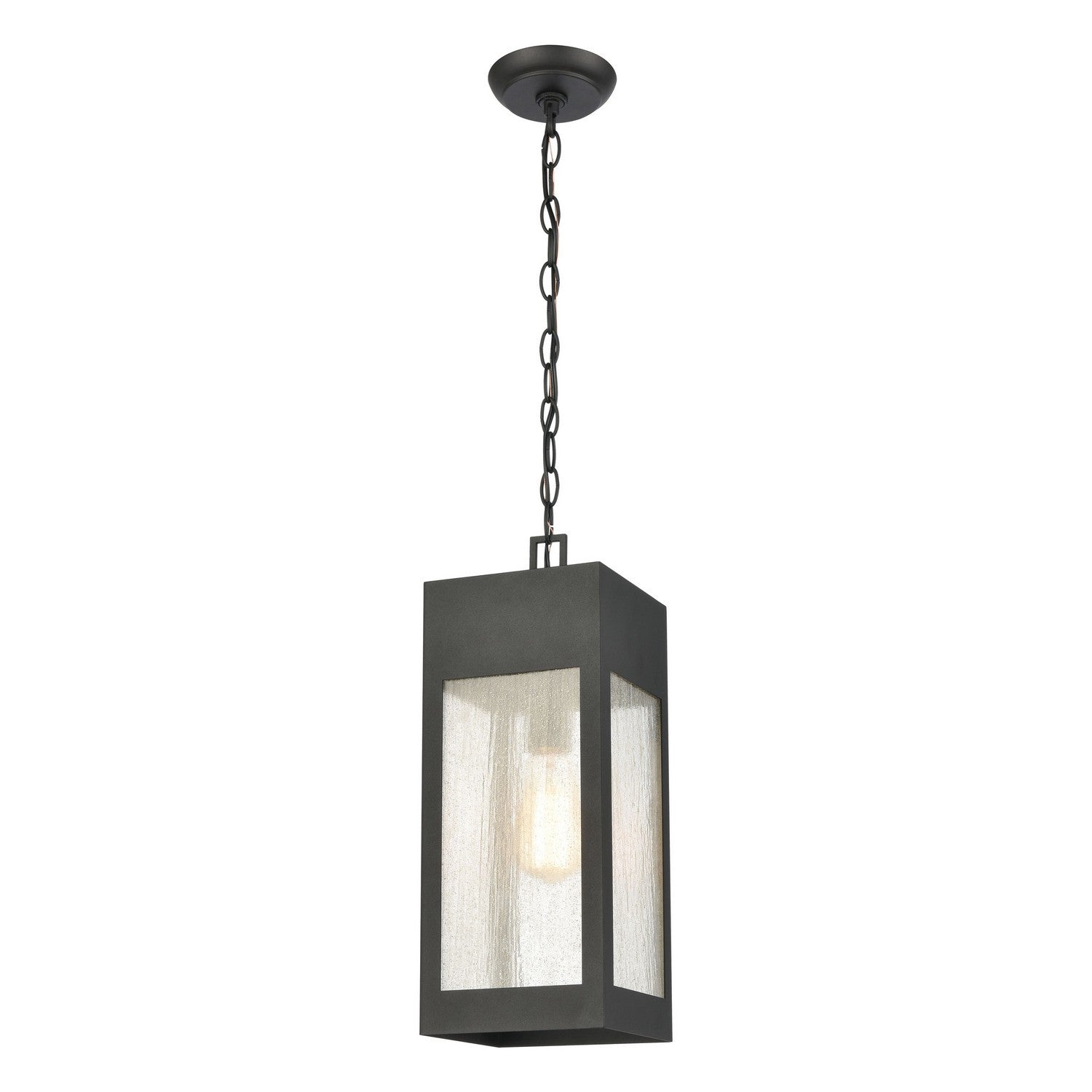 ELK Home - 57303/1 - One Light Outdoor Pendant - Angus - Charcoal