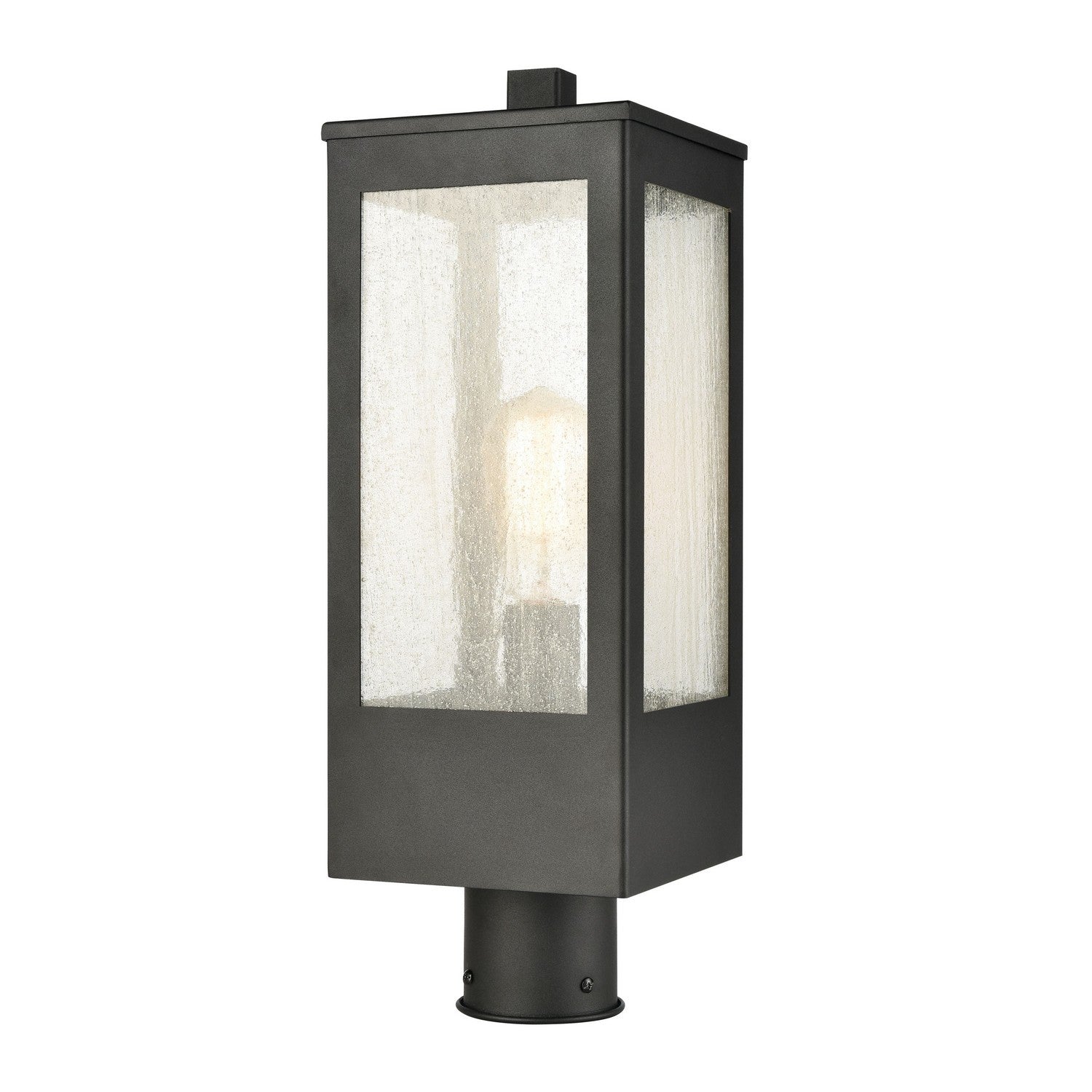 ELK Home - 57304/1 - One Light Outdoor Post Mount - Angus - Charcoal