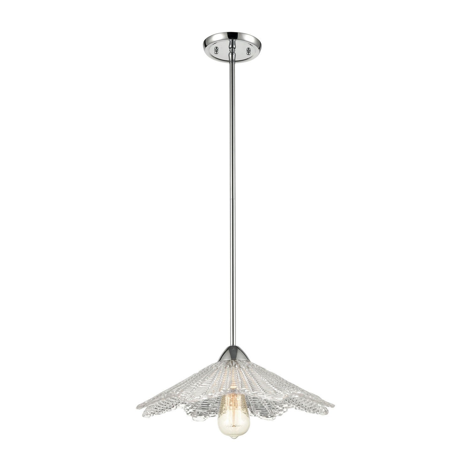 ELK Home - 60176/1 - One Light Pendant - Radiance - Polished Chrome