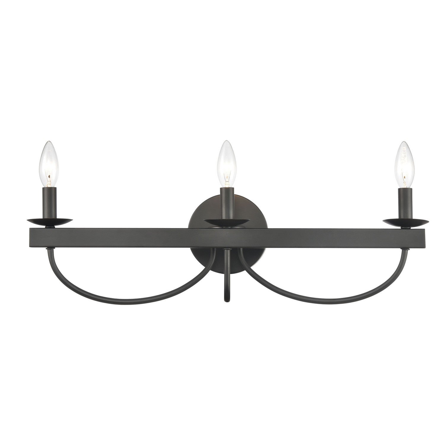 ELK Home - 75075/3 - Three Light Vanity - Williamson - Black