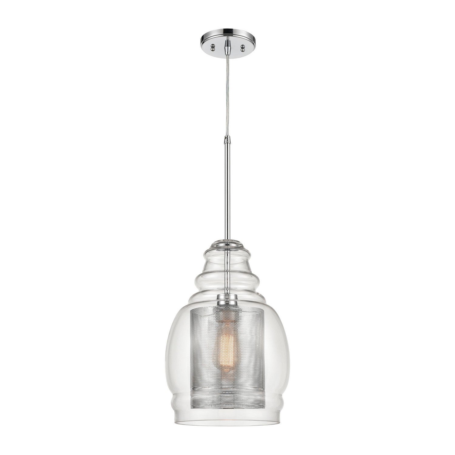 ELK Home - 81425/1 - One Light Pendant - Herndon - Polished Chrome