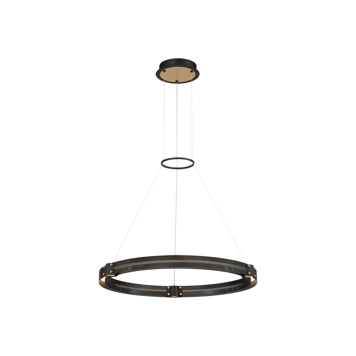 Eurofase - 37053-017 - LED Chandelier - Admiral - Matte Black/Gold