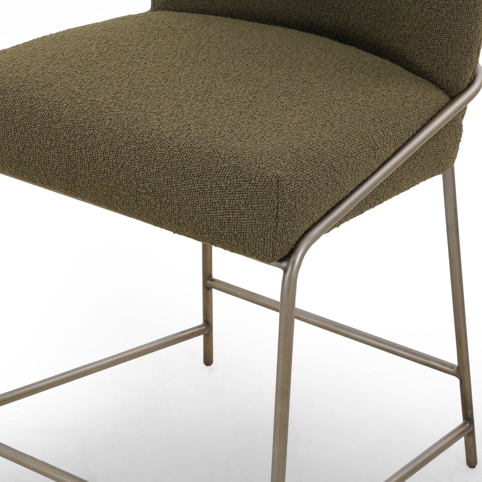 Astrud Bar + Counter Stool - FIQA Boucle Olive