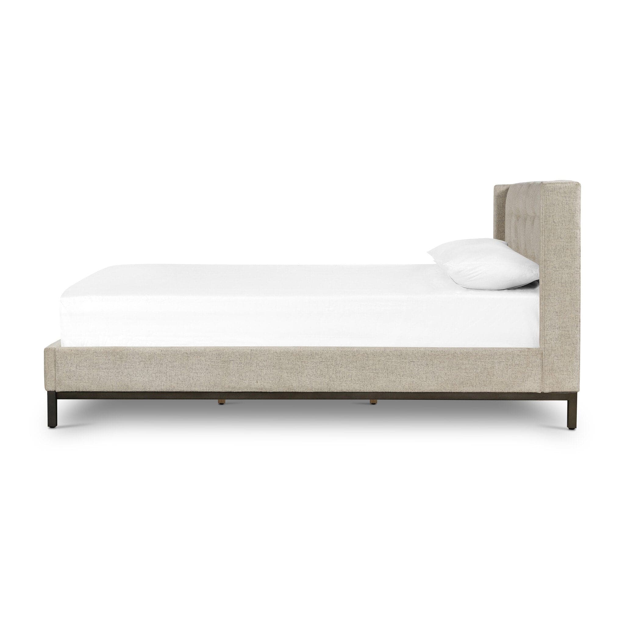 Newhall Bed - Plushtone Linen