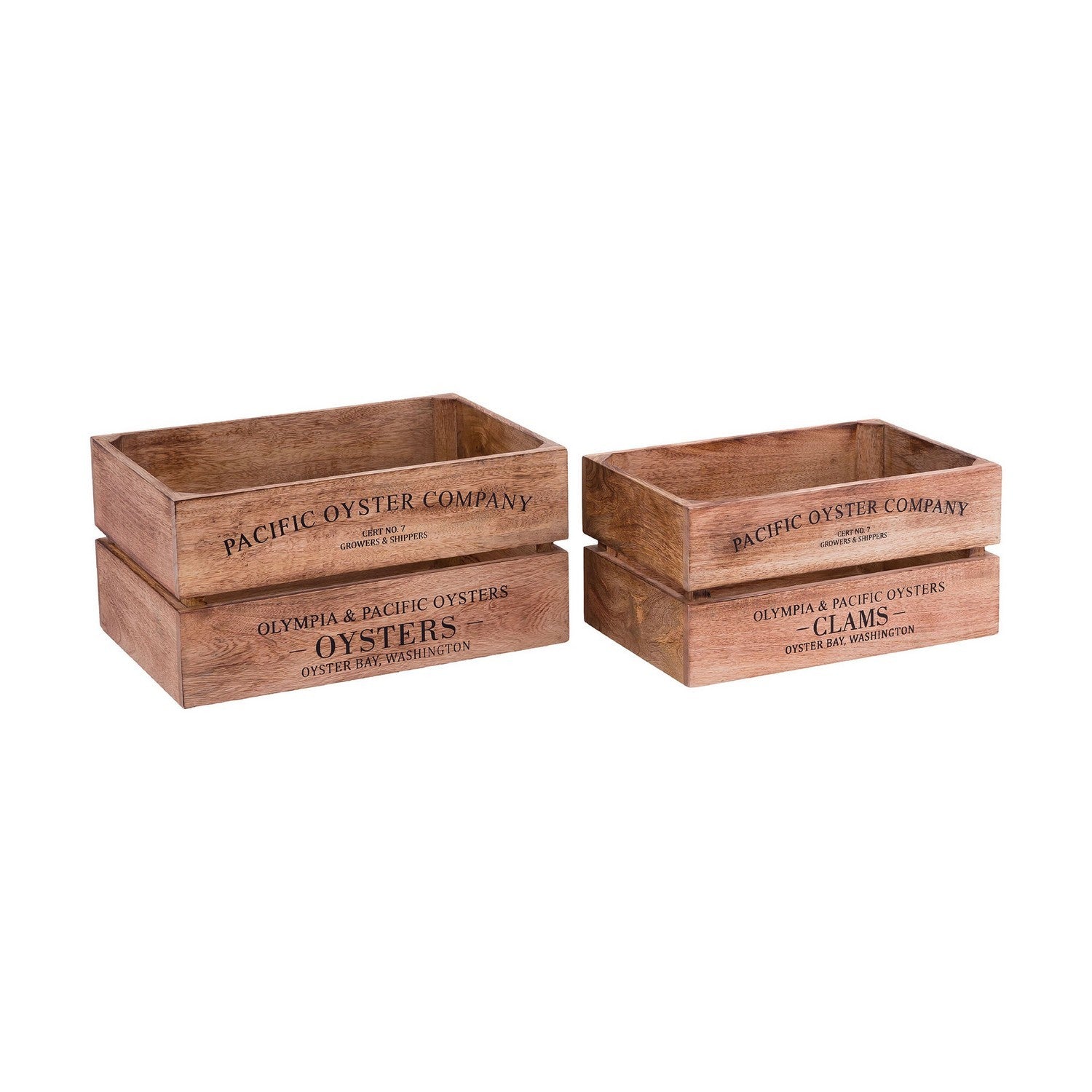 ELK Home - BOX001 - Boxes (Set of 2) - Brown