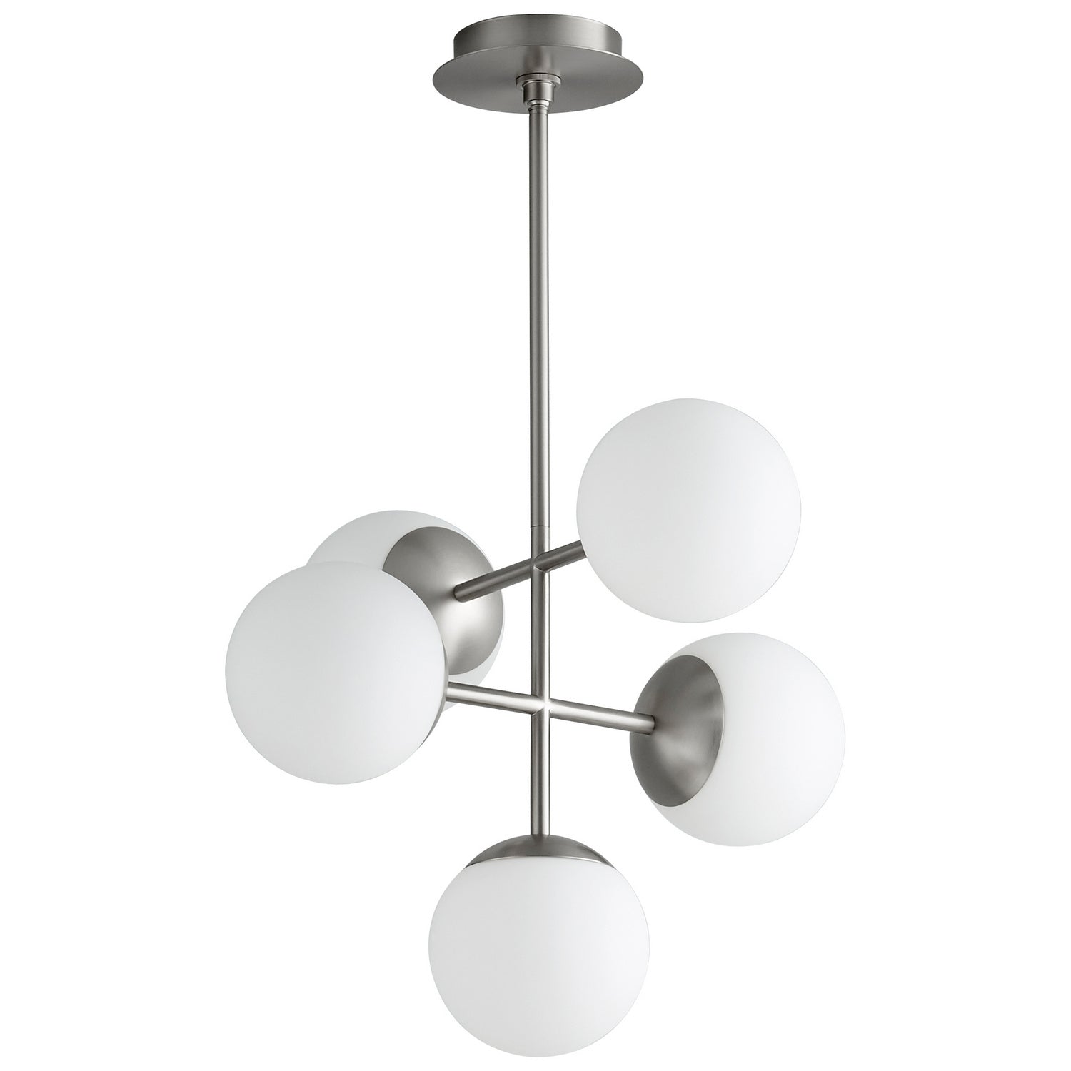 Oxygen - 3-680-24 - LED Pendant - Nebula - Satin Nickel