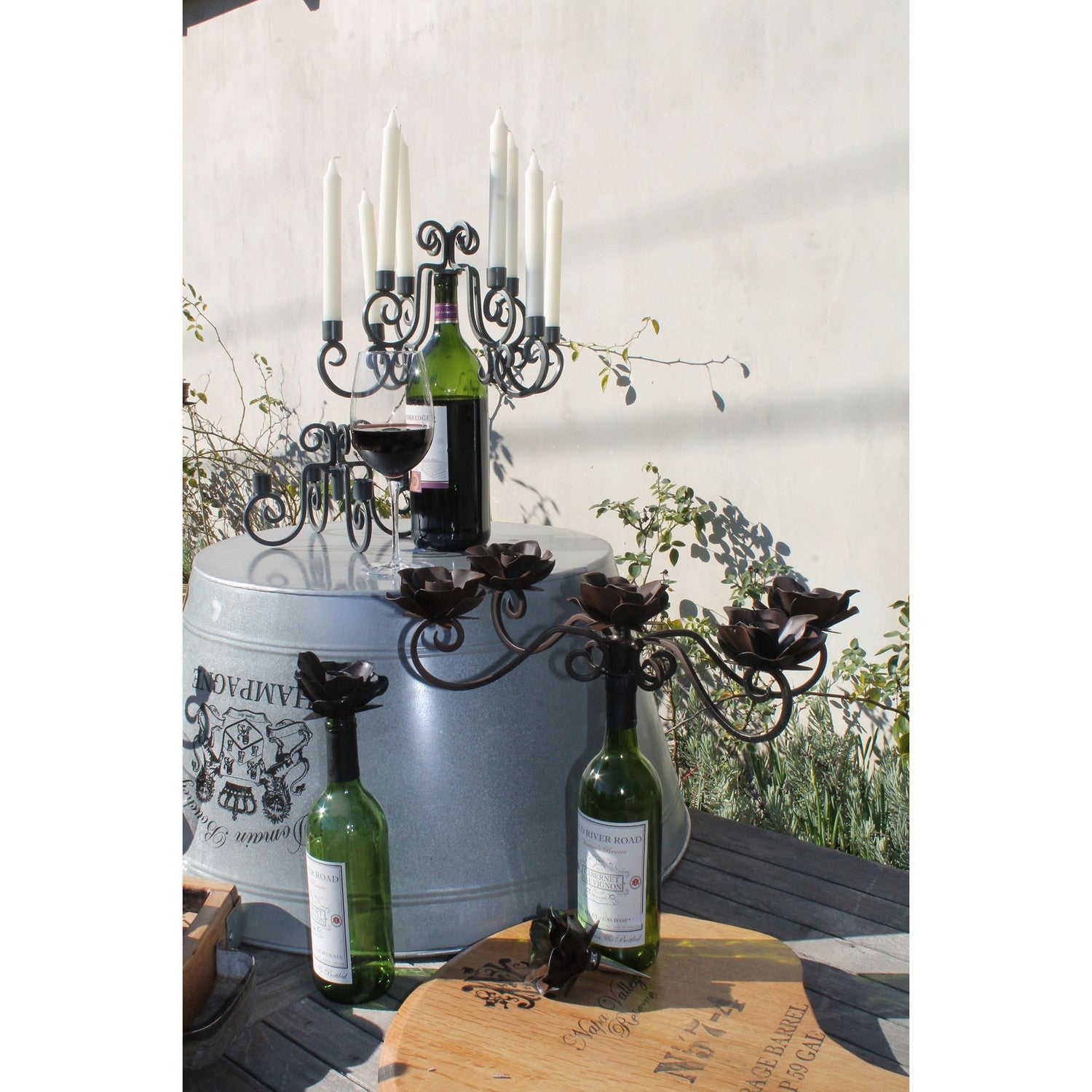 ELK Home - TAP006/S2 - Candelabra - Gray