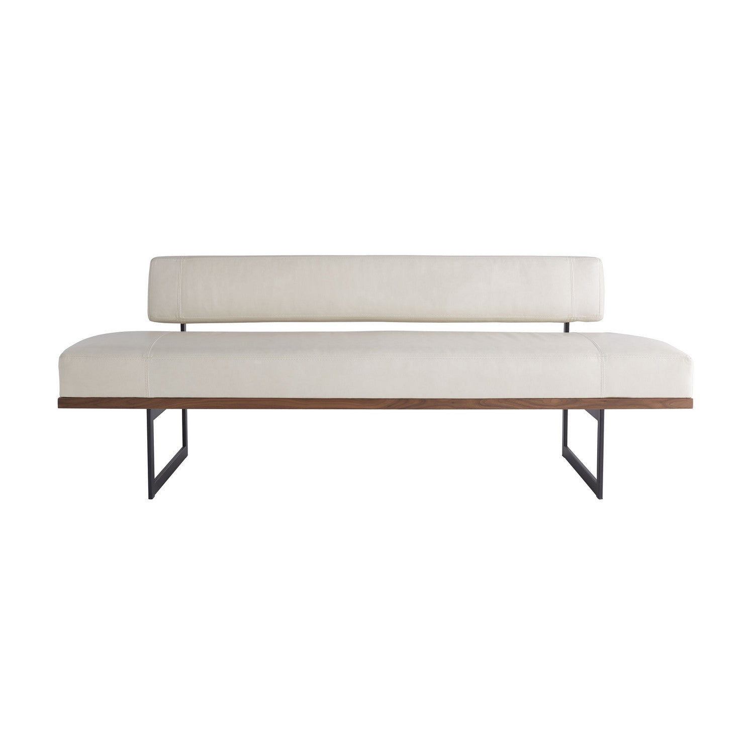 Bench from the Tuck collection in Ivory finish