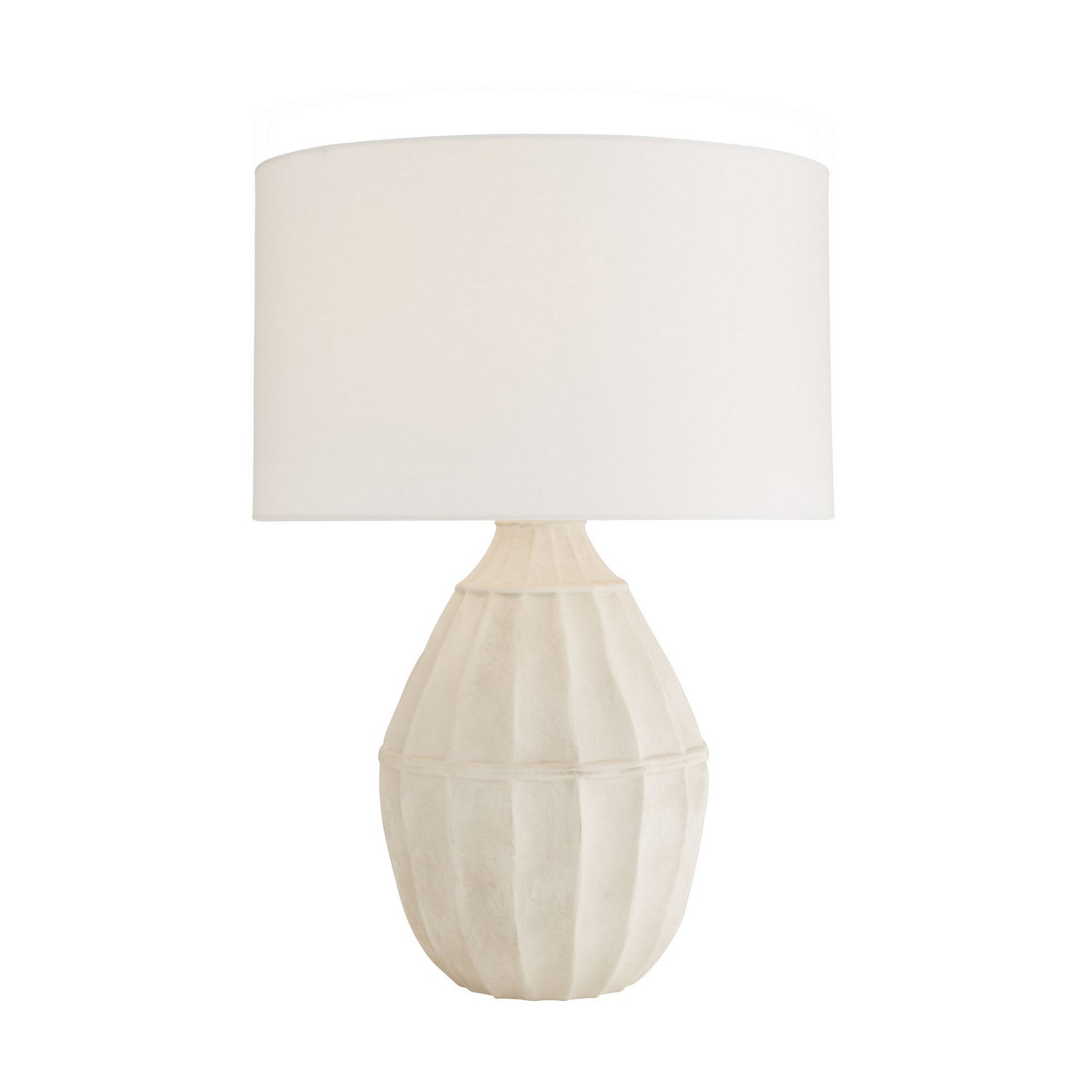 Two Light Table Lamp from the Tangier collection in Egg Shell finish