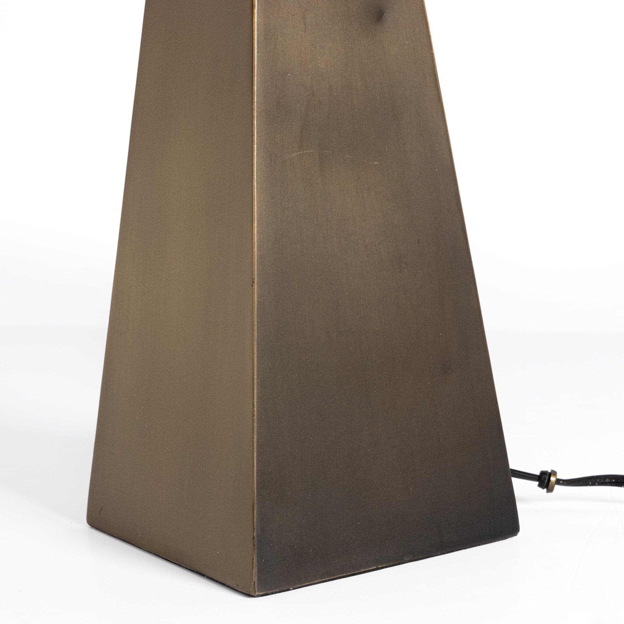 Leander Table Lamp - Dark Antique Brass