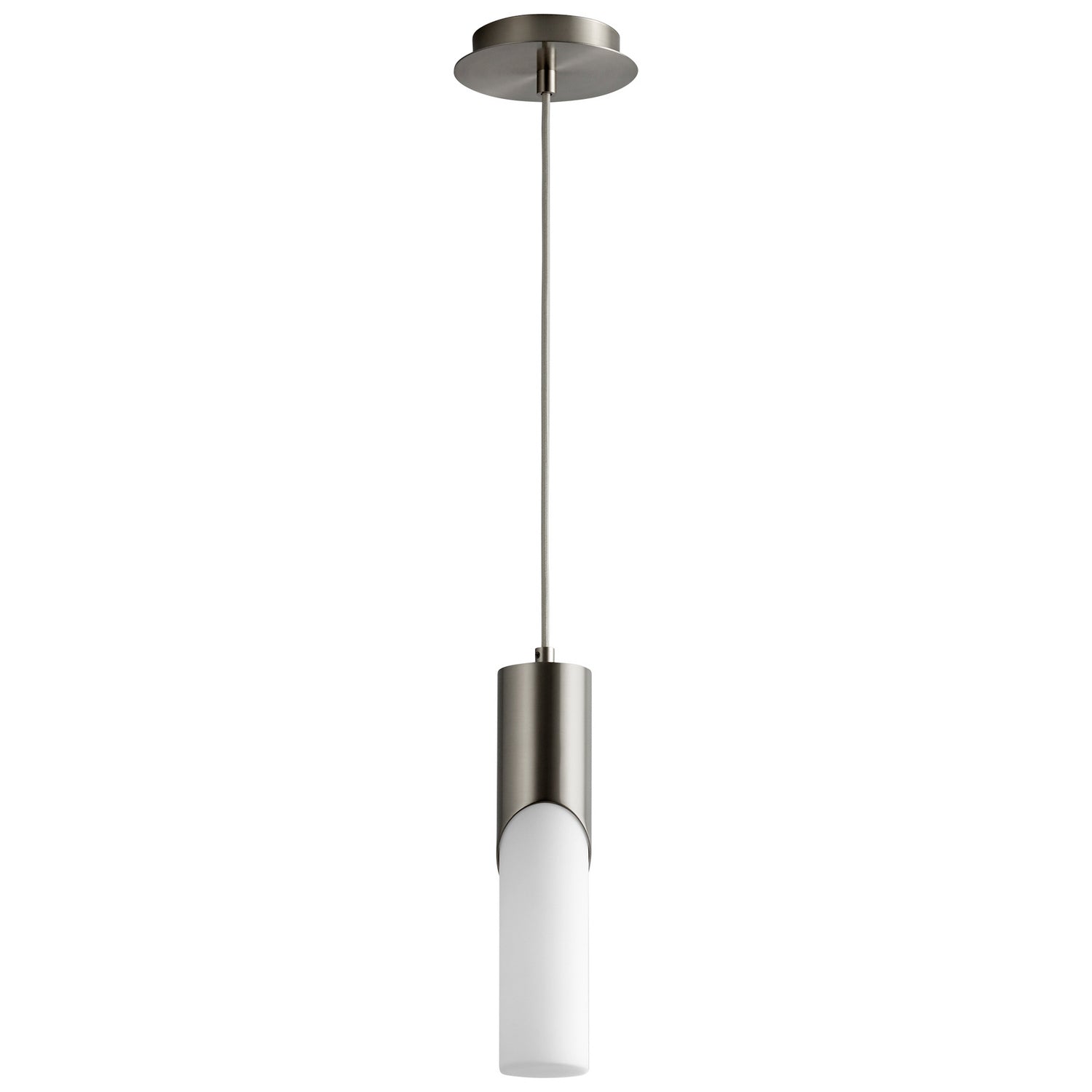 Oxygen - 3-668-124 - LED Pendant - Ellipse - Satin Nickel