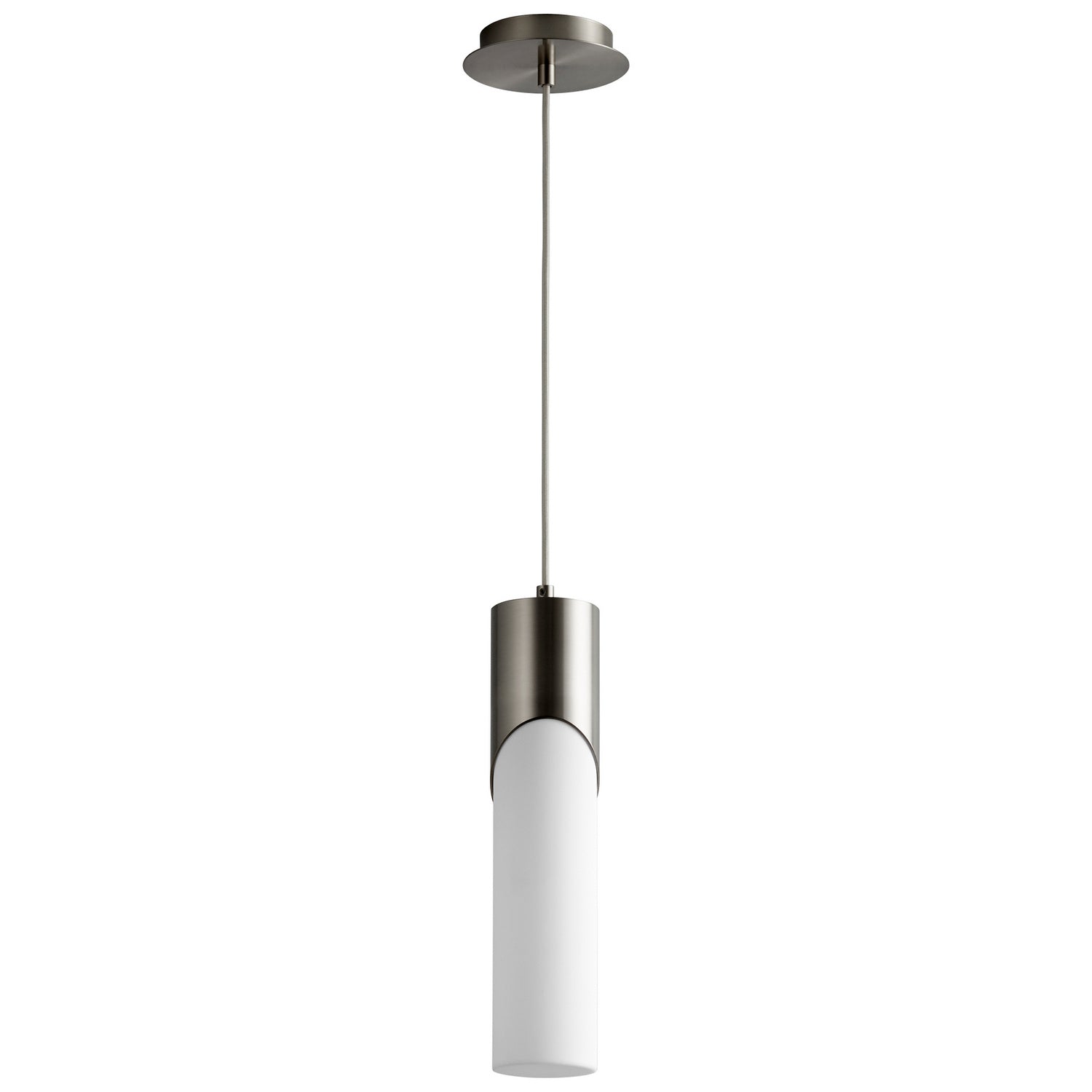 Oxygen - 3-678-224 - LED Pendant - Ellipse - Satin Nickel