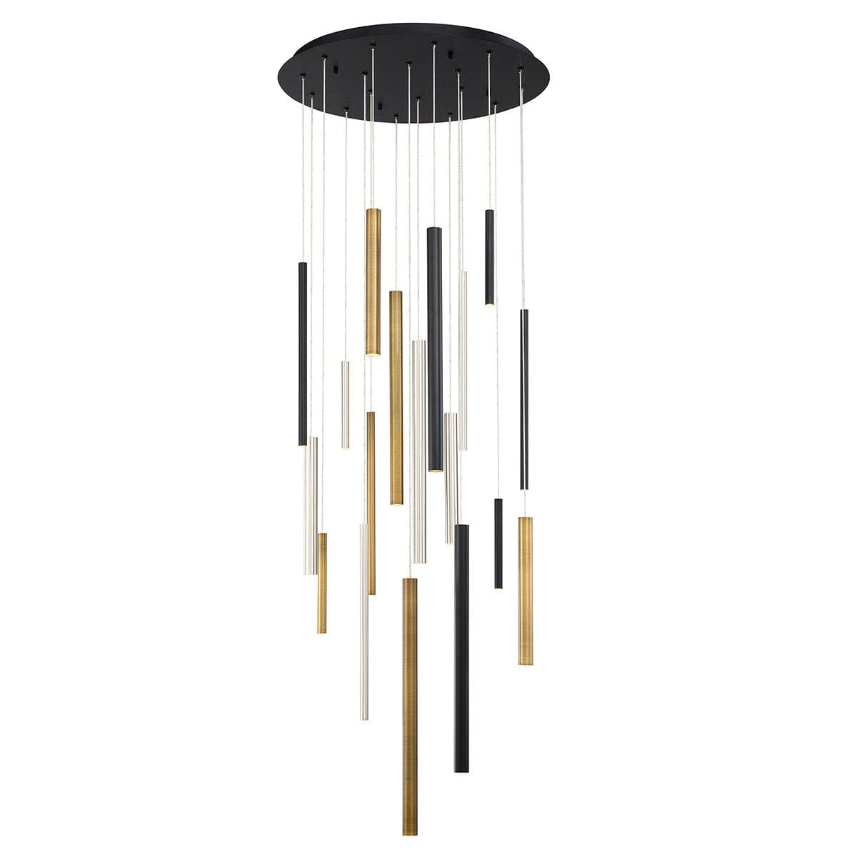 Eurofase - 31445-045 - LED Chandelier - Santana - Black