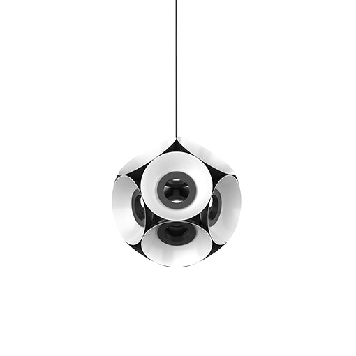 Kuzco Lighting - CH51224-BK/WH - LED Chandelier - Magellan - Black/White