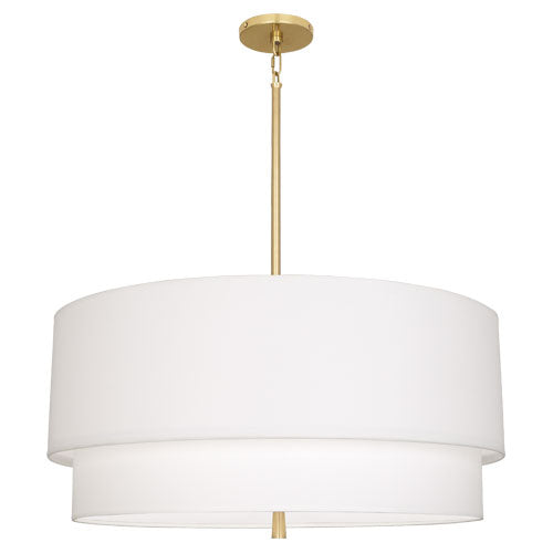 Robert Abbey - AW139 - Three Light Pendant - Decker - Modern Brass