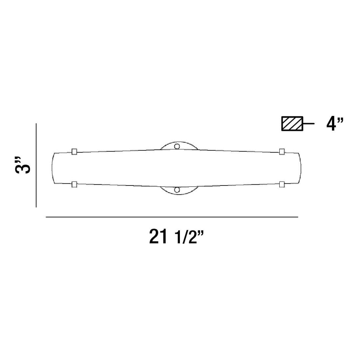 Eurofase - 33228-013 - LED Wall Sconce - Absolve - Chrome