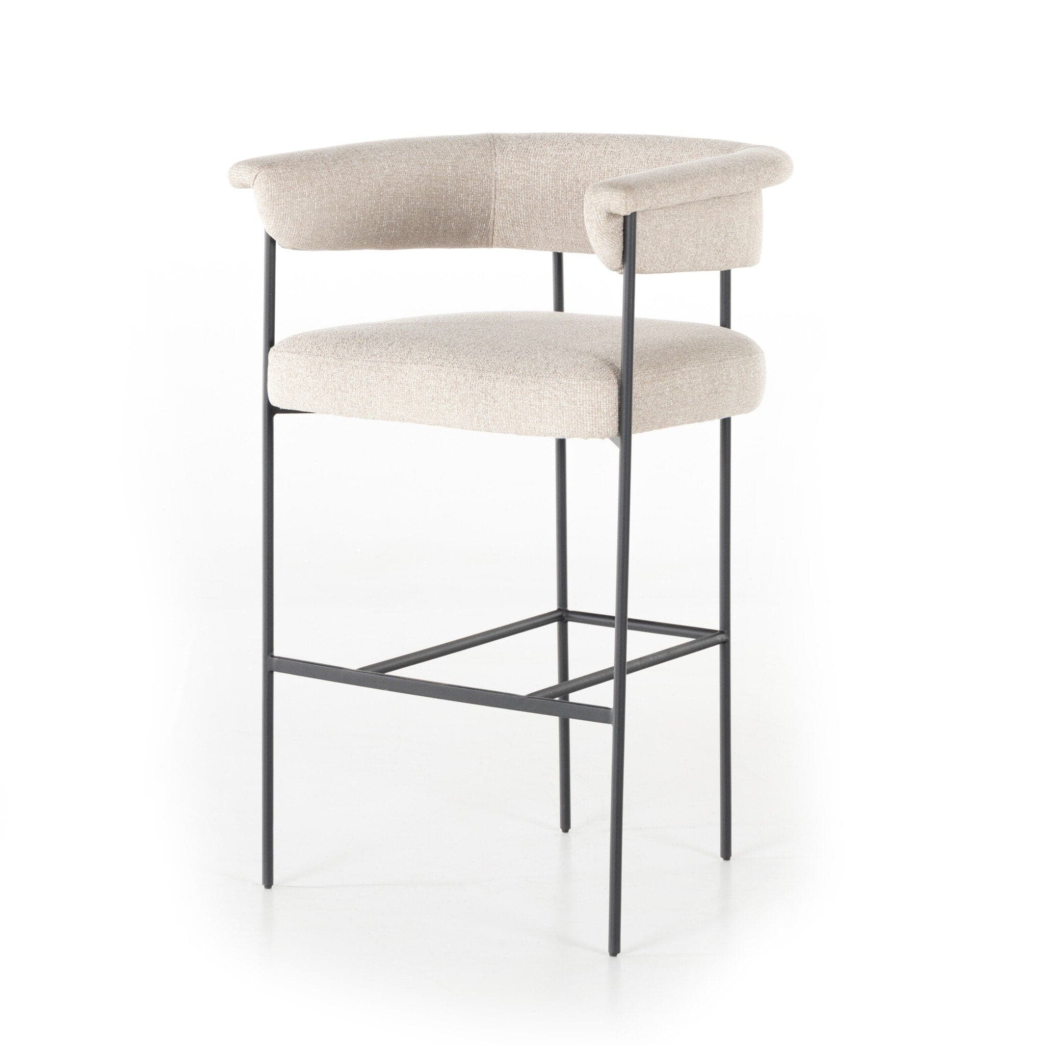 Carrie Bar + Counter Stool - Light Camel