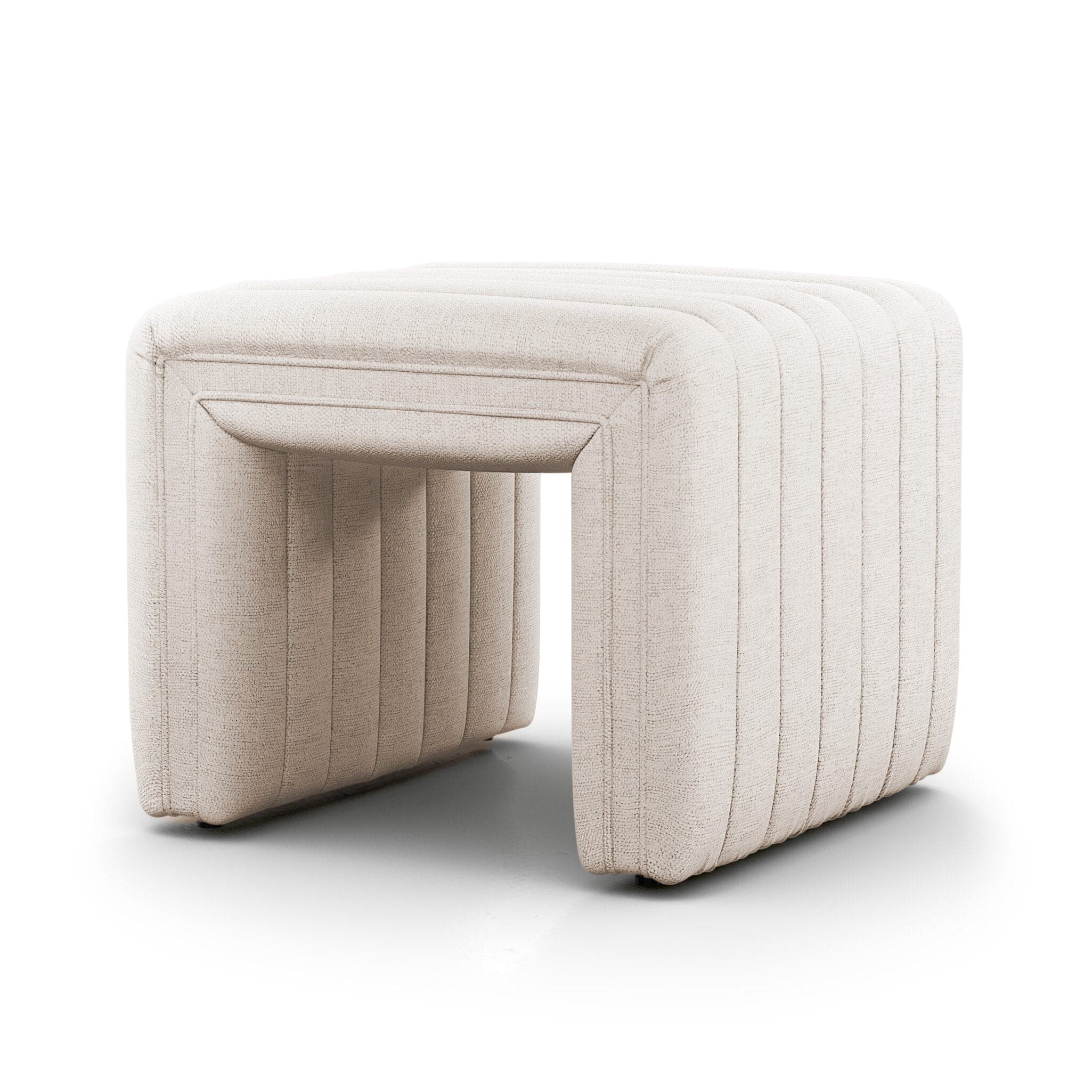 Augustine Ottoman-21" - Dover Crescent