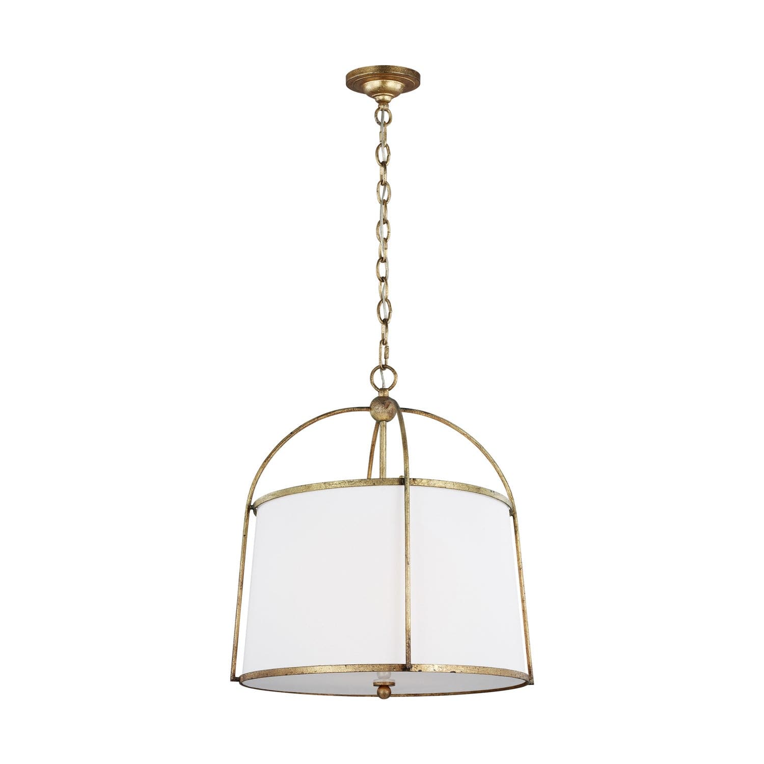 Visual Comfort Studio - CP1112ADB - Two Light Pendant - Stonington - Antique Gild