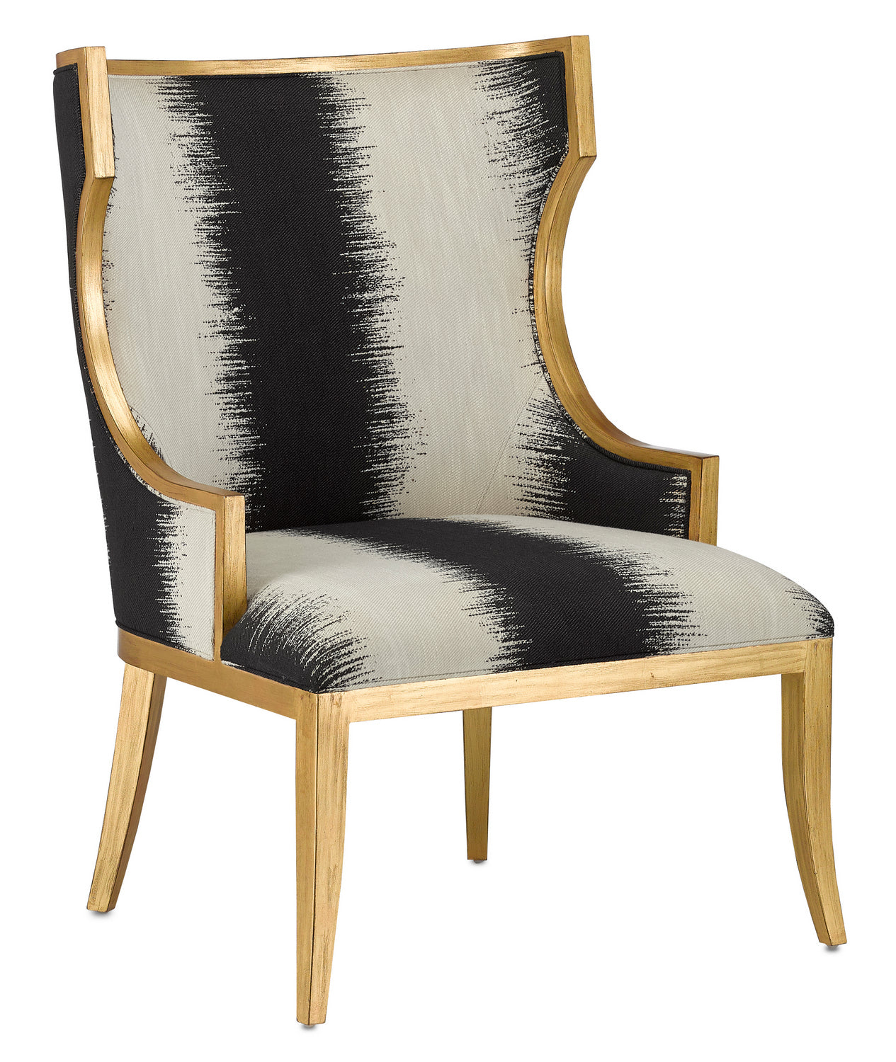 Chair from the Garson collection in Antique Gold finish