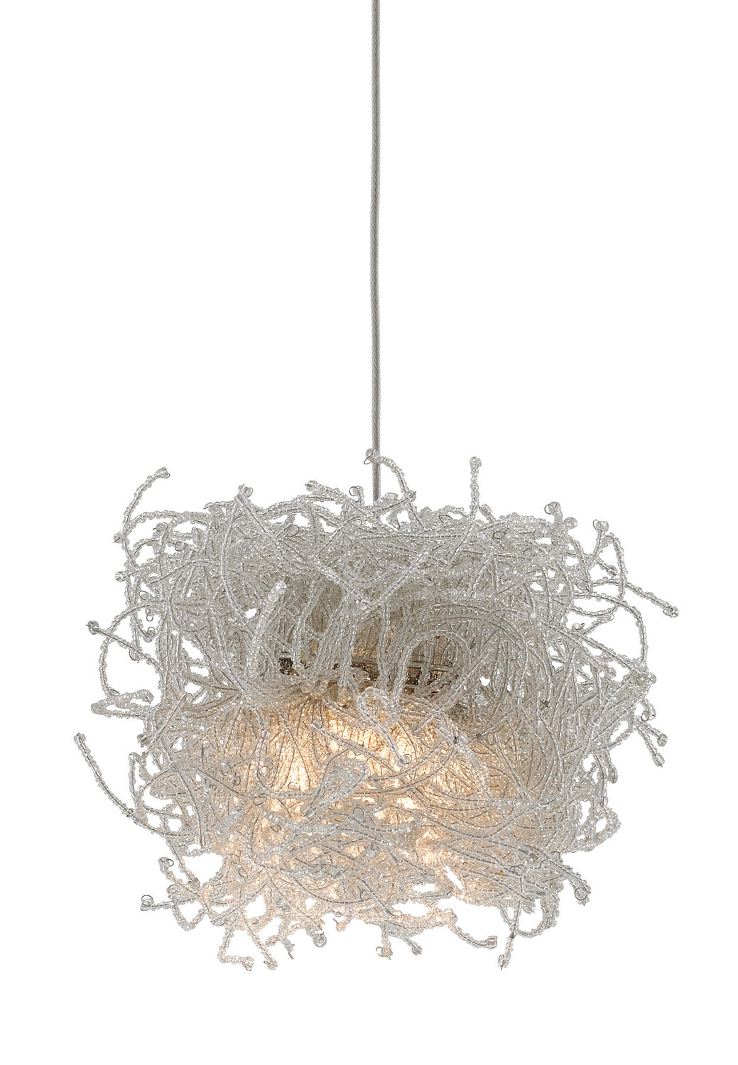 One Light Pendant from the Birds collection in Clear finish