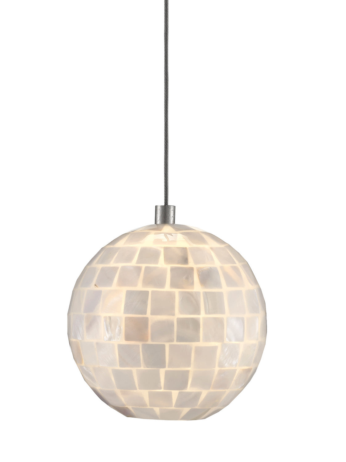 One Light Pendant from the Finhorn collection in Pearl finish