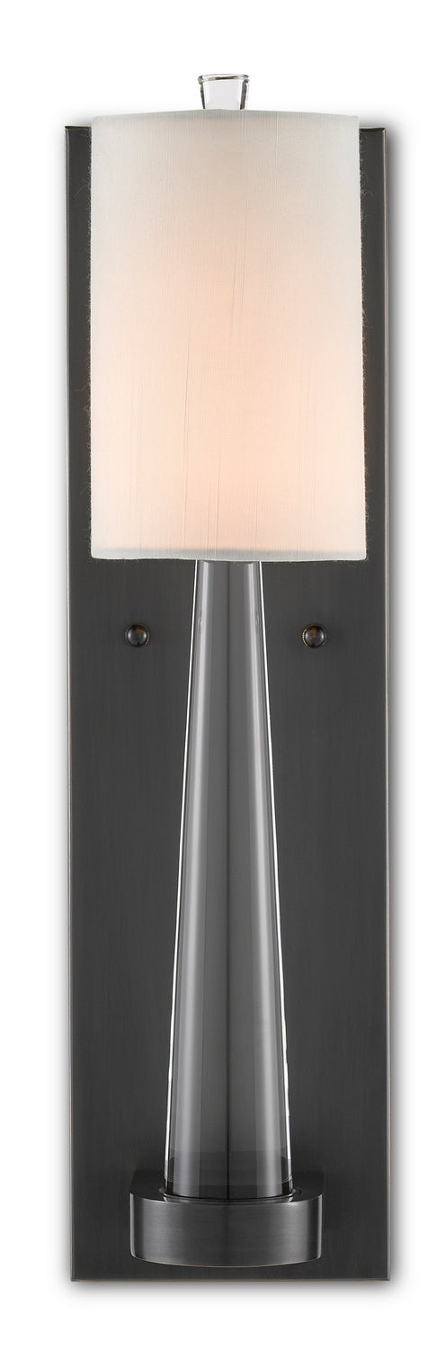 One Light Wall Sconce from the Junia collection in Oil Rubbed Bronze finish