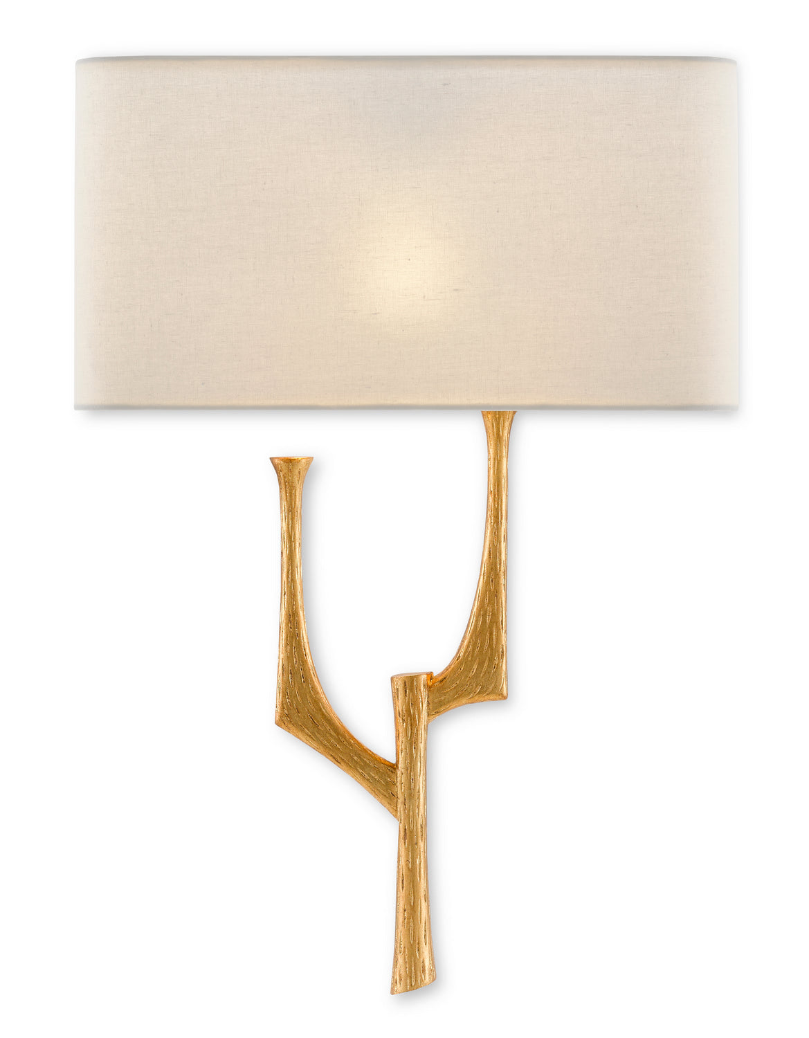 One Light Wall Sconce from the Bodnant collection in Antique Gold Leaf finish