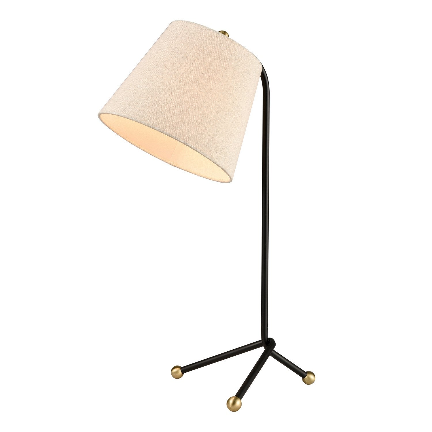 ELK Home - 77205 - One Light Table Lamp - Pine Plains - Black