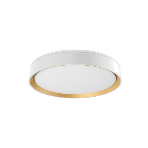 Kuzco Lighting - FM43916-WH/GD - LED Flush Mount - Essex - White/Gold