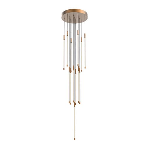 Kuzco Lighting - MP75121-BG - LED Pendant - Motif - Brushed Gold